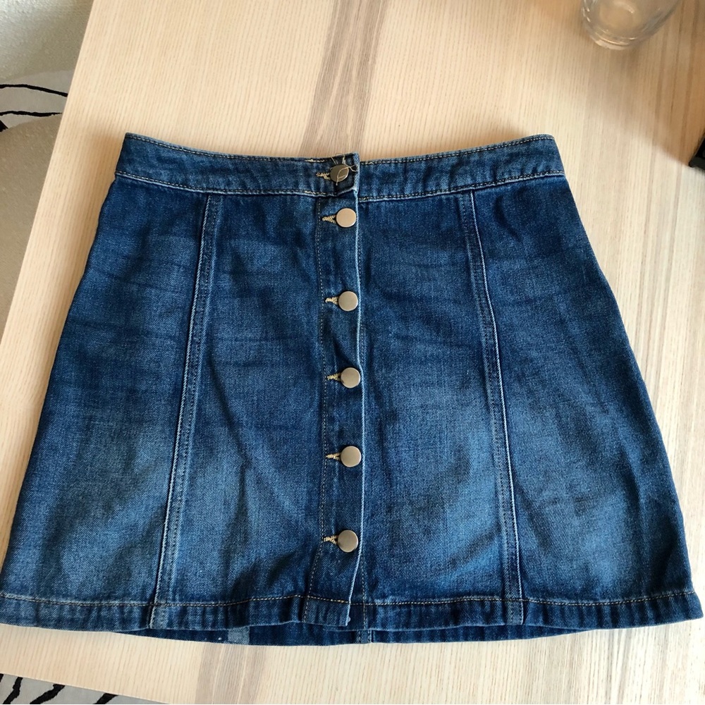 H&M Denim Mini Skirt | Size S